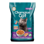 CHAMPION CAT HOGAREÑO 8KG. PESCADO POLLO