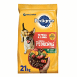 PEDIGREE RAZA PEQUEÑA 21KG. CARNE Y VEGETALES