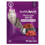 SACHET BUDDY PET GATO 85G. CARNE