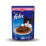 SACHET FELIX GATITO 85G. CARNE