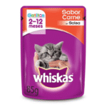 SACHET WHISKAS GATITO 85G. CARNE