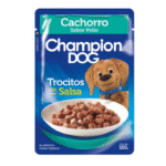 SACHET CHAMPION DOG CACHORRO POLLO 100G.