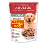 SACHET MASTER DOG ADULTO 100G. CARNE