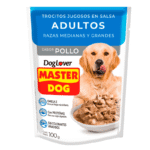 SACHET MASTER DOG ADULTO 100G. POLLO