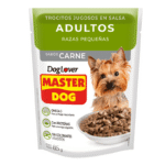 SACHET MASTER DOG RAZA PEQUEÑA 100G. CARNE
