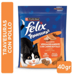 TRAVESURAS FELIX BOCADITOS DE POLLO 40G.