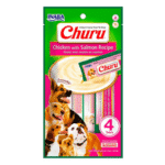 CHURU PERRO 4U. POLLO-SALMON