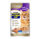 SACHET MASTER CAT MOUSSE 60G. POLLO Y CAMARON