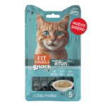 FIT FORMULA SNACK GATOS PURE DE ATUN 5U. 12GR