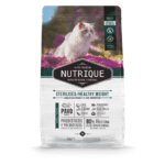 NUTRIQUE YOUNG ADULT CAT - STERILISED HEALTHY WEIGH 2KG.